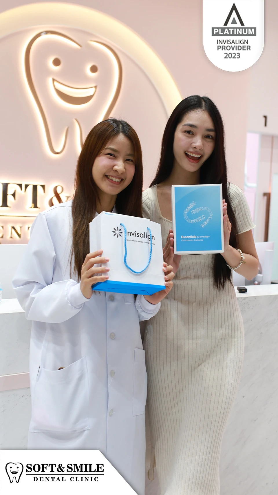 Soft&Smile dental clinic สาขาพัฒนาการ ทำฟัน l จัดฟัน l จัดฟันใส l รากเทียม l วีเนียร์